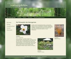 Internetpräsenz für die Naturgartenplanerin Julia Wehner